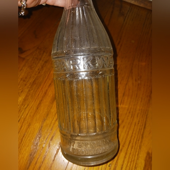 Vintage Parkway Purity Firat Glass Bottle - Picture 2 of 2